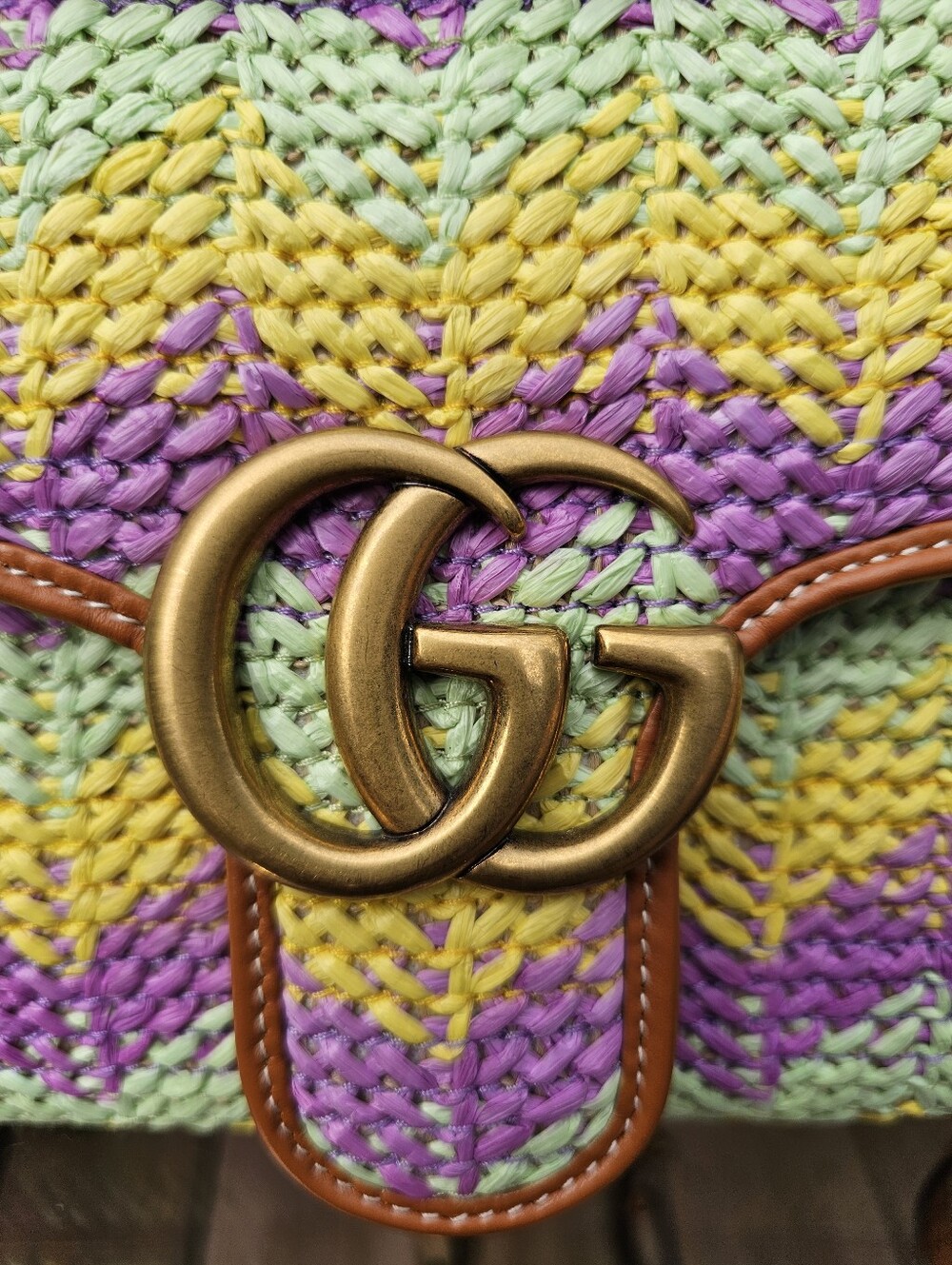 Gucci Marmont Rafia - Picture 6 of 16